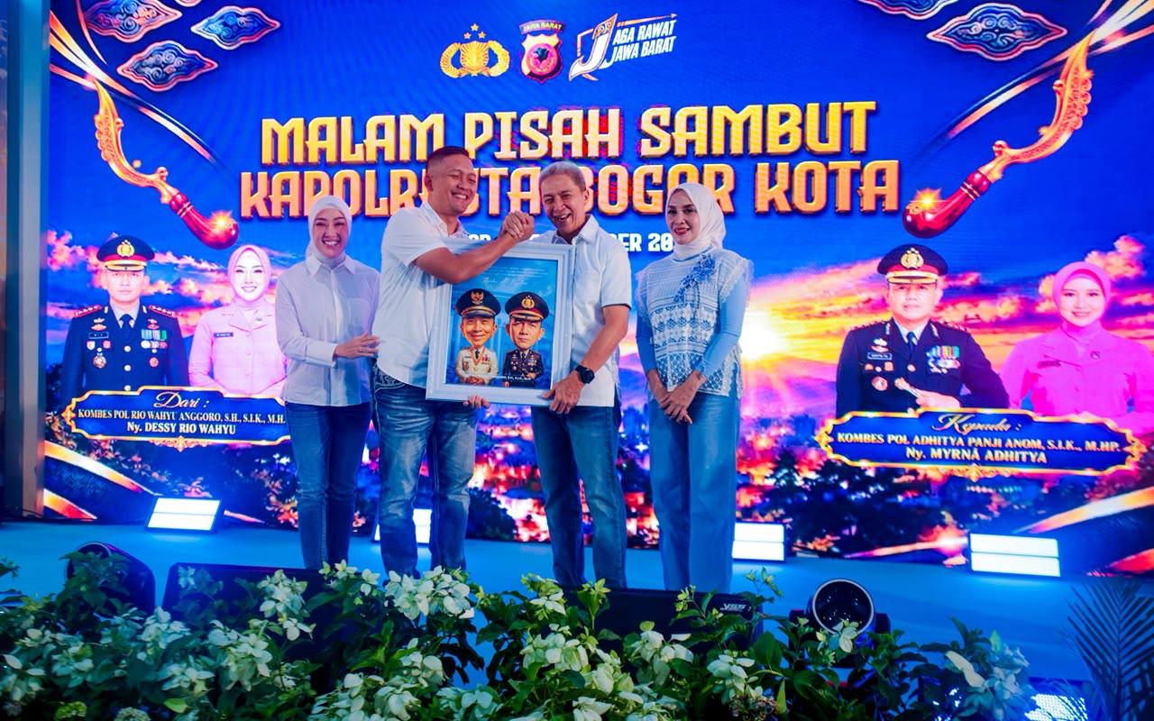 Sambut Kapolresta Bogor Kota yang Baru, Dedie Rachim: Pintu Komunikasi Selalu Terbuka